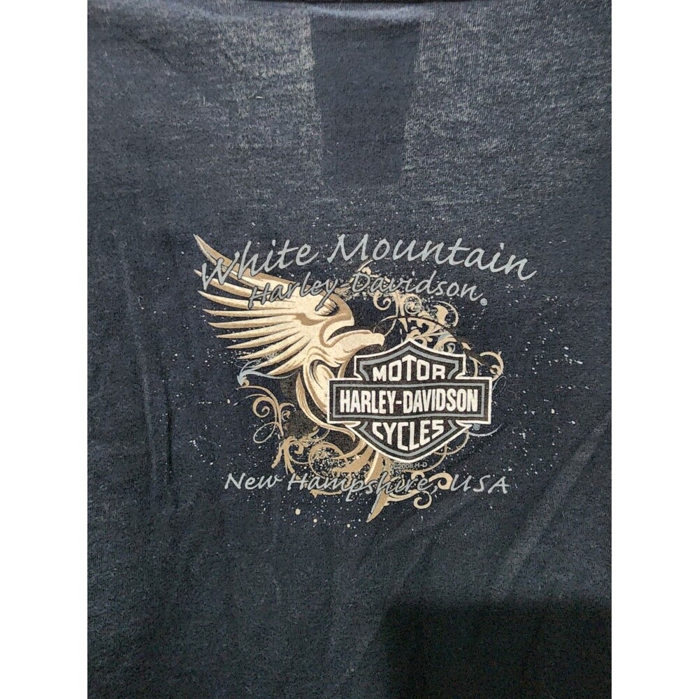 Harley Davidson Long Sleeve Black Shirt Wichita Falls,Texas Red River Size XL - Picture 4 of 8